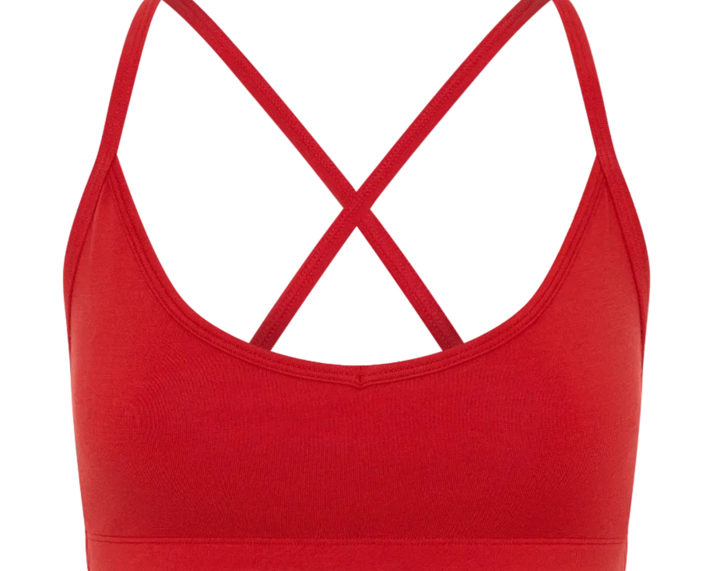 Estroni-merino-crossback-sports-bra-scarlet-red-everday-activewear
