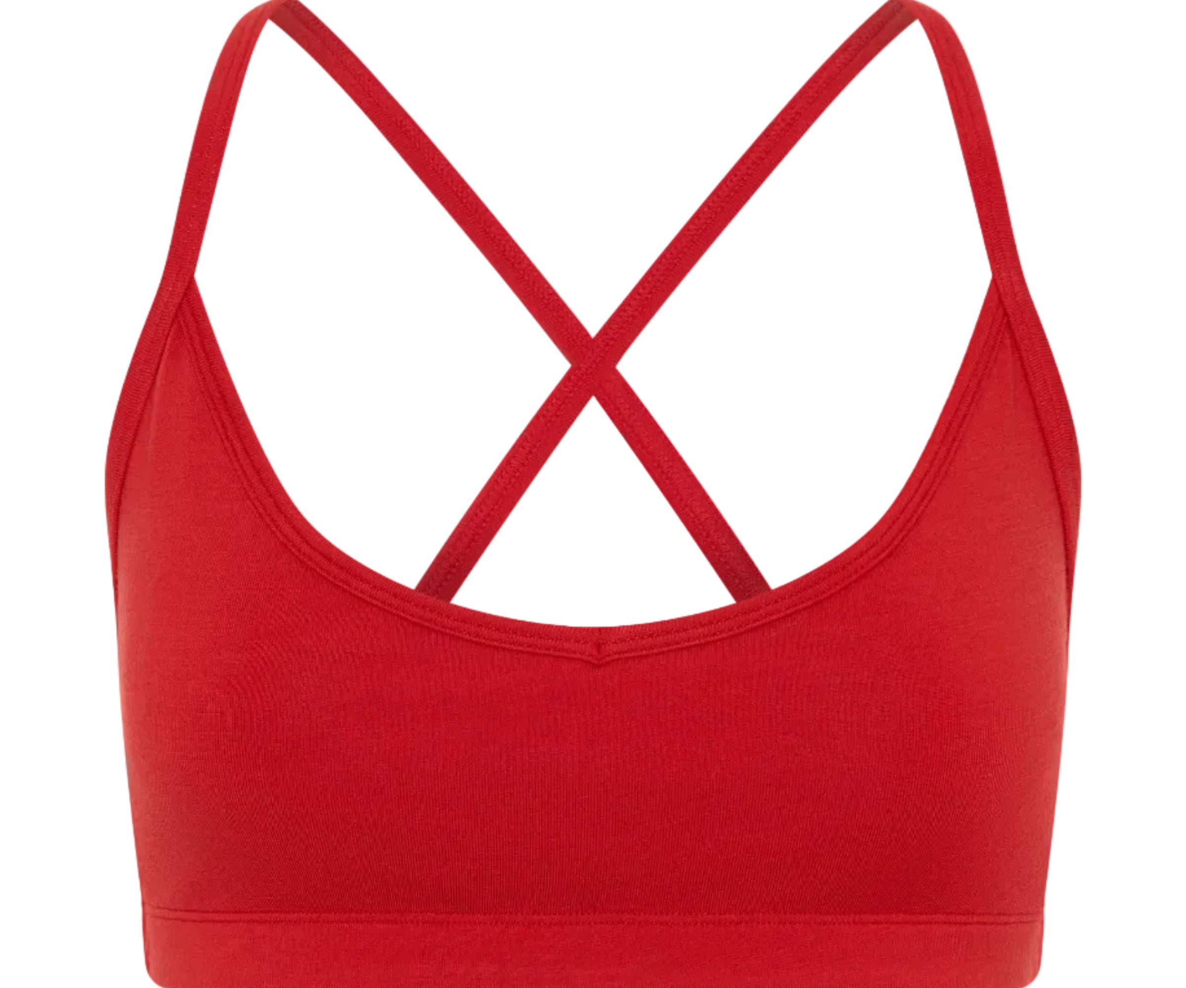 Estroni-merino-crossback-sports-bra-scarlet-red-everday-activewear