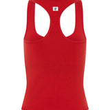 Estroni-classic-merino-tank-scarlet-red-everday-activewear